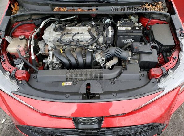 JTDEPMAE3MJ143057 2021 TOYOTA COROLLA Red Rear interior view
