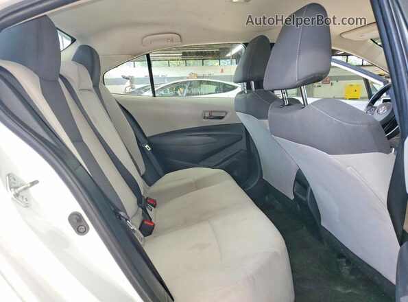 JTDEPMAE3N3006898 2022 TOYOTA COROLLA White უკანა სავარძლების ხედი