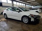 2022 Toyota Corolla Le White vin: JTDEPMAE3N3006898