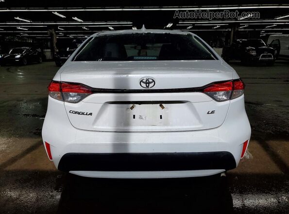 JTDEPMAE3N3006898 2022 TOYOTA COROLLA White უკანა ხედი