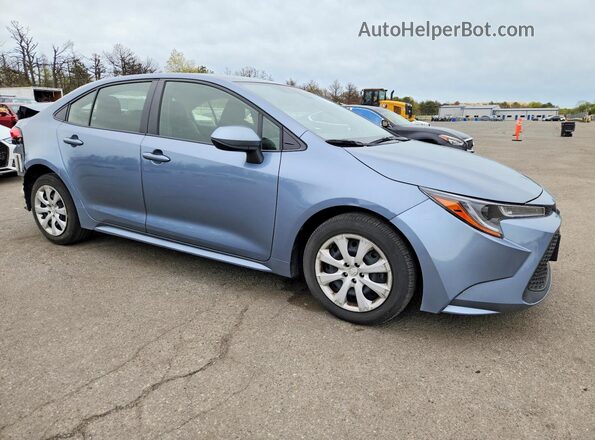 JTDEPMAE3N3015164 2022 TOYOTA COROLLA Blue Przód prawy