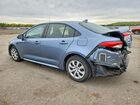 2022 Toyota Corolla Le Blue vin: JTDEPMAE3N3015164