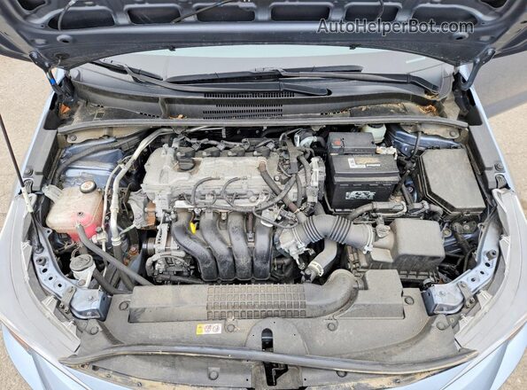 JTDEPMAE3N3015164 2022 TOYOTA COROLLA Blue Widok wnętrza z tyłu