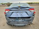 2022 Toyota Corolla Le Blue vin: JTDEPMAE3N3015164