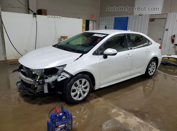 JTDEPMAE3NJ191109 2022 TOYOTA COROLLA Белый Передняя левая четверть
