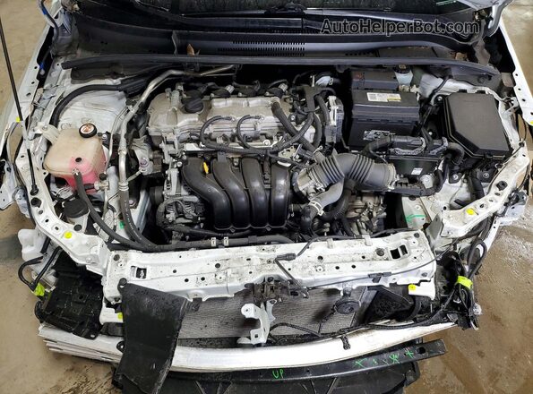 JTDEPMAE3NJ191109 2022 TOYOTA COROLLA Белый Вид задней части салона