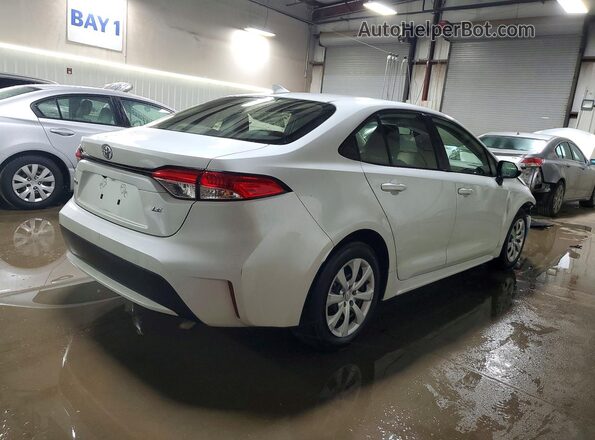 JTDEPMAE3NJ191109 2022 TOYOTA COROLLA Белый Задняя правая четверть