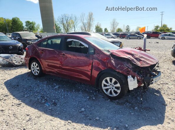 JTDEPMAE3NJ192163 2022 TOYOTA COROLLA Красный Передняя правая четверть
