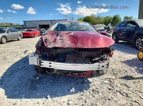 JTDEPMAE3NJ192163 2022 TOYOTA COROLLA Красный Вид спереди