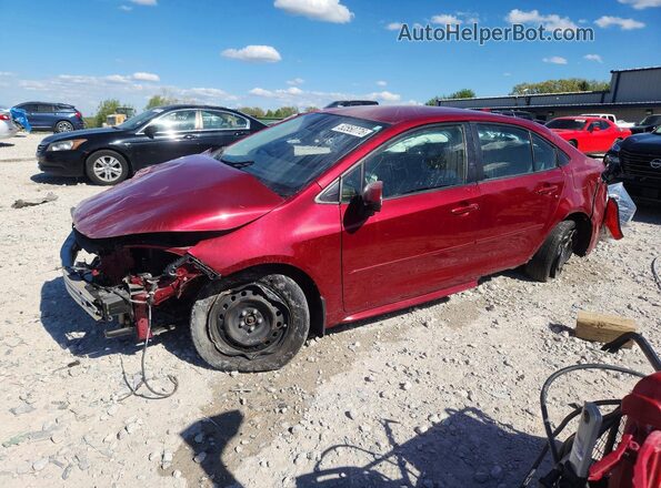 JTDEPMAE3NJ192163 2022 TOYOTA COROLLA Красный Передняя левая четверть