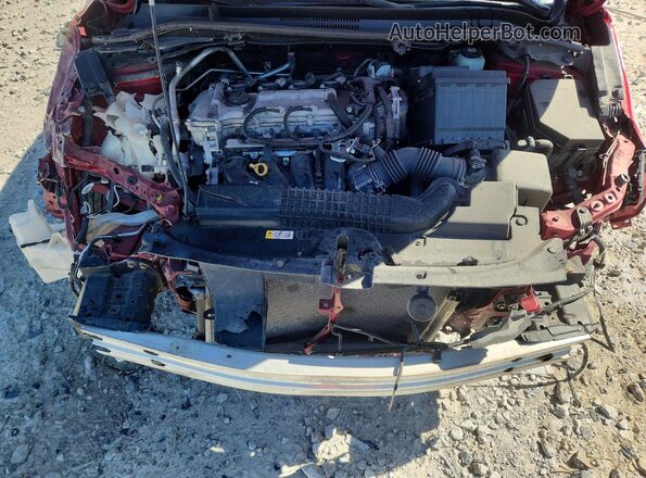 JTDEPMAE3NJ192163 2022 TOYOTA COROLLA Красный Вид задней части салона