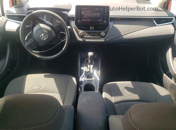 JTDEPMAE4MJ121388 2021 TOYOTA LL Красный Вид панели приборов