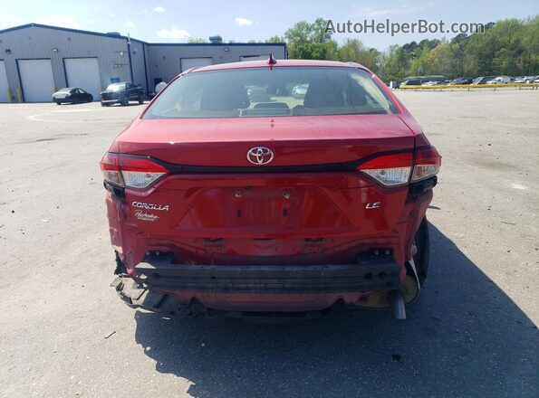 JTDEPMAE4MJ121388 2021 TOYOTA LL Красный Вид сзади