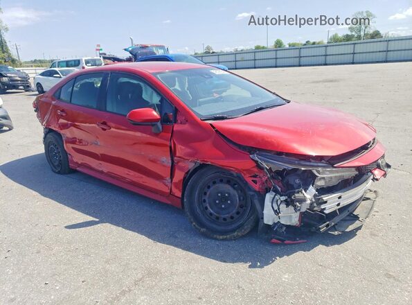 JTDEPMAE4MJ121388 2021 TOYOTA LL Красный Передняя правая четверть