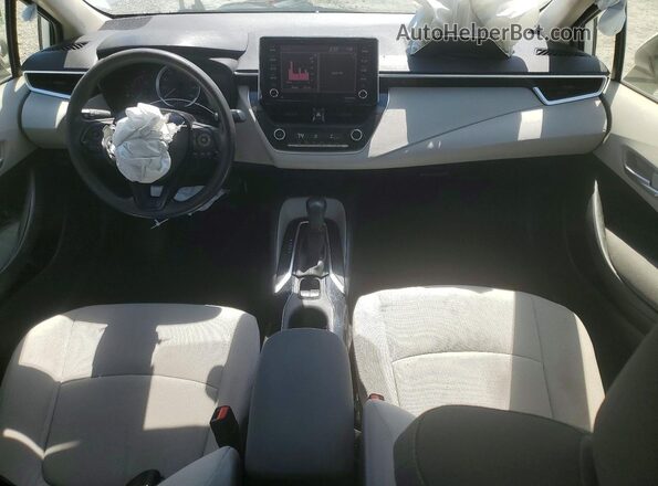 JTDEPMAE4MJ129247 2021 TOYOTA COROLLA White წინა პანელის ხედი