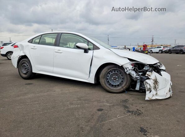 JTDEPMAE4NJ201579 2022 TOYOTA COROLLA White Delantero derecho