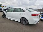 2022 Toyota Corolla Le White vin: JTDEPMAE4NJ201579