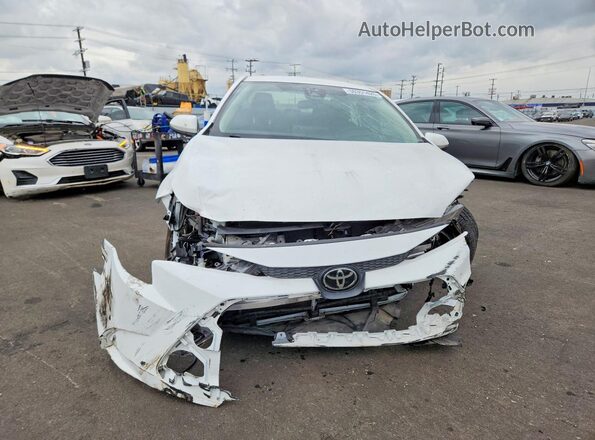 JTDEPMAE4NJ201579 2022 TOYOTA COROLLA White Vista frontal