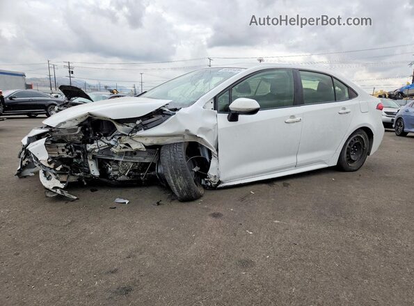 JTDEPMAE4NJ201579 2022 TOYOTA COROLLA White Vista tres cuartos delantera izquierda