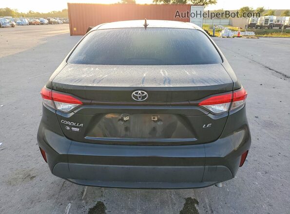 JTDEPMAE4NJ220147 2022 TOYOTA COROLLA Black უკანა ხედი