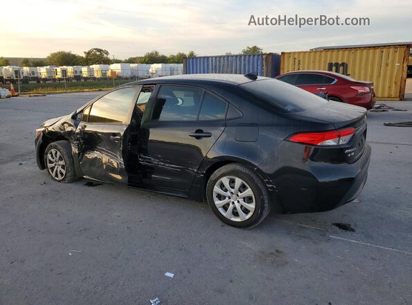JTDEPMAE4NJ220147 2022 TOYOTA COROLLA Black უკანა მარცხენა