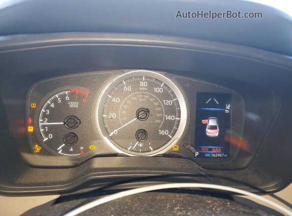 JTDEPMAE5MJ180921 2021 TOYOTA COROLLA Черный Вид щитка приборов