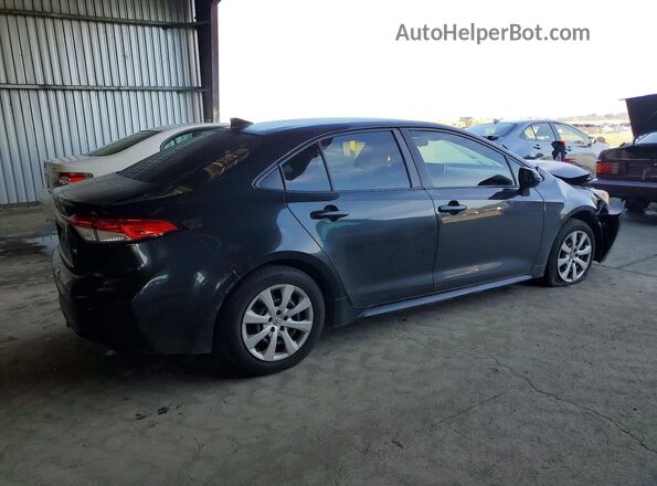 JTDEPMAE5MJ180921 2021 TOYOTA COROLLA Черный Задняя правая четверть