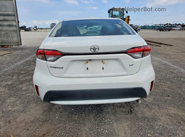 JTDEPMAE5N3020950 2022 TOYOTA COROLLA White Вид ззаду