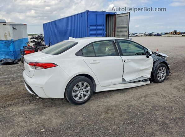 JTDEPMAE5N3020950 2022 TOYOTA COROLLA White Задня права чверть