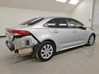 2022 Toyota Corolla Le Серебряный vin: JTDEPMAE5N3028241