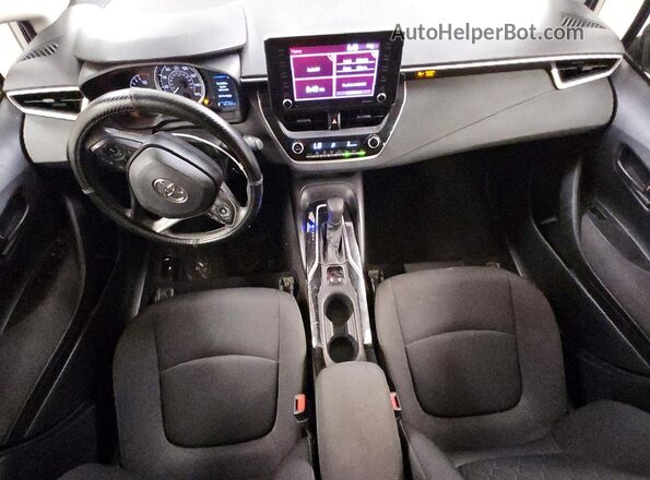 JTDEPMAE5N3028241 2022 TOYOTA COROLLA Серебряный Вид панели приборов