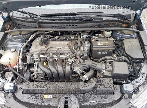 JTDEPMAE5NJ200733 2022 TOYOTA COROLLA Gray უკანა სალონის ხედი
