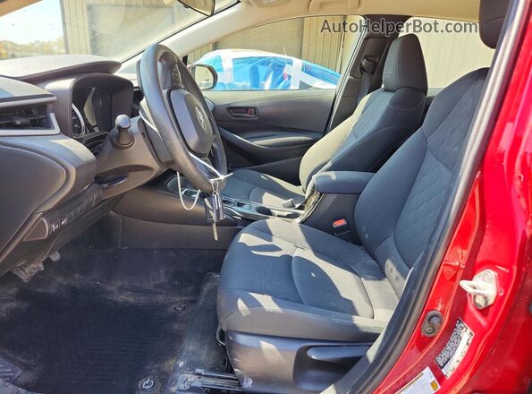 JTDEPMAE5NJ229374 2022 TOYOTA COROLLA Red Vista interior delantera
