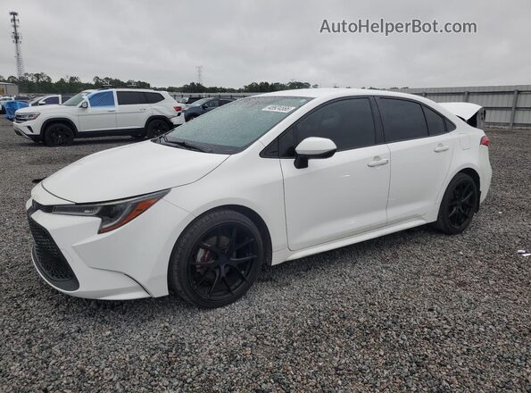 JTDEPMAE6MJ158345 2021 TOYOTA COROLLA White Передня ліва чверть