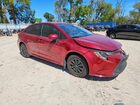 2022 Toyota Corolla Le Burgundy vin: JTDEPMAE6NJ212504