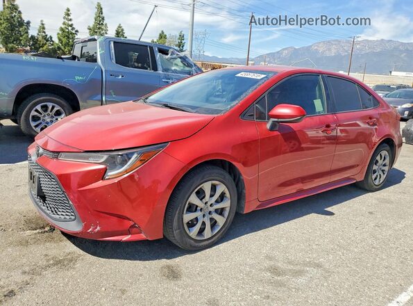 JTDEPMAE7MJ134703 2021 TOYOTA COROLLA Red Передня ліва чверть