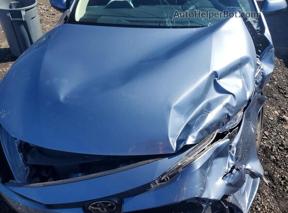 JTDEPMAE7MJ155843 2021 TOYOTA COROLLA Серебряный Вид задней части салона