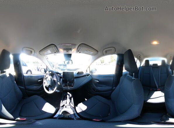 JTDEPMAE7MJ155843 2021 TOYOTA COROLLA Серебряный Вид наклейки с VIN-кодом
