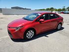 2021 Toyota Corolla Le Red vin: JTDEPMAE7MJ171959