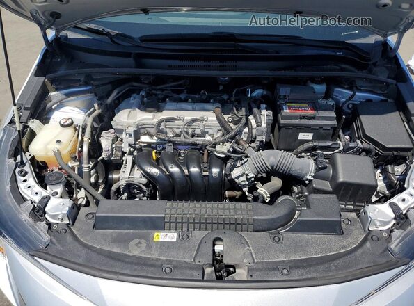 JTDEPMAE7N3013420 2022 TOYOTA COROLLA Silver Widok wnętrza z tyłu