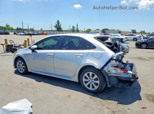 JTDEPMAE7N3013420 2022 TOYOTA COROLLA Silver Tył lewy
