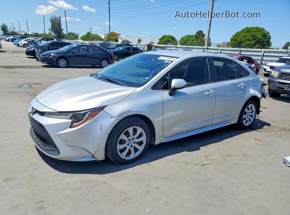 JTDEPMAE7N3013420 2022 TOYOTA COROLLA Silver Przód lewy