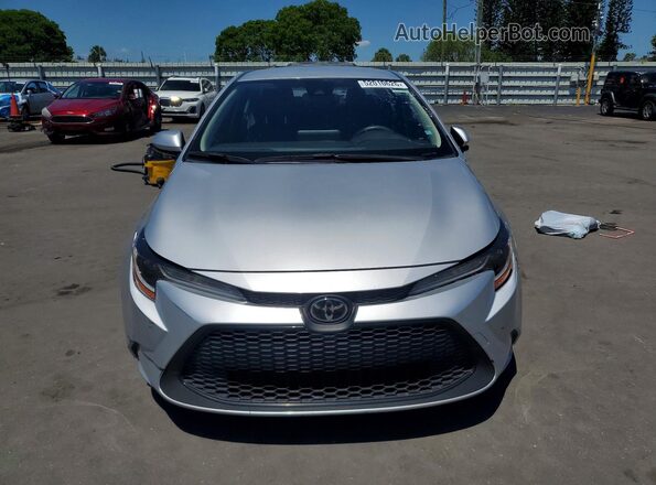 JTDEPMAE7N3013420 2022 TOYOTA COROLLA Silver Widok z przodu