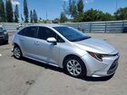 2022 Toyota Corolla Le Silver vin: JTDEPMAE7N3013420
