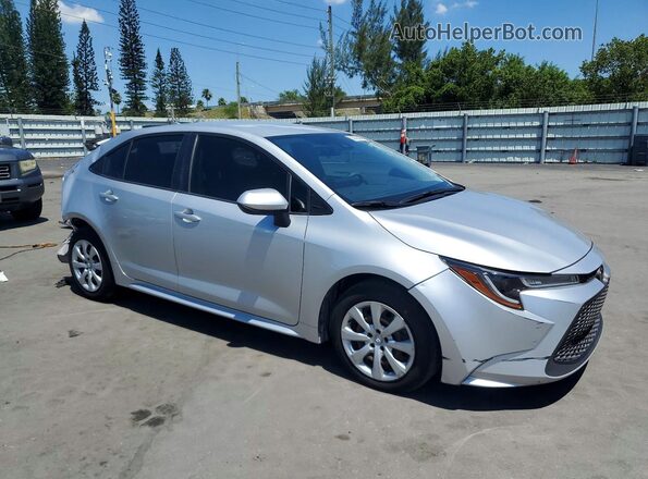 JTDEPMAE7N3013420 2022 TOYOTA COROLLA Silver Przód prawy