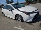 2022 Toyota Corolla Le White vin: JTDEPMAE7N3032159