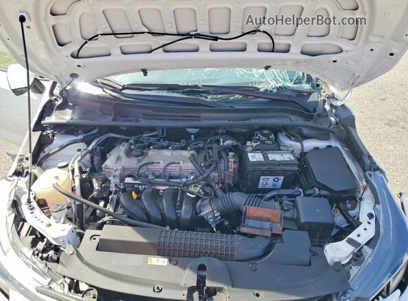 JTDEPMAE7N3032159 2022 TOYOTA COROLLA White Вид задньої частини салону