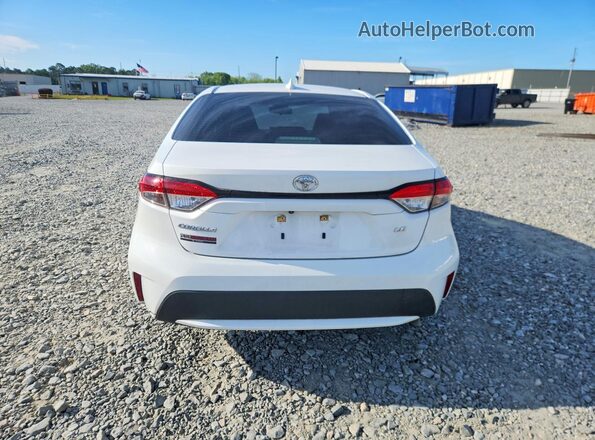 JTDEPMAE7NJ199441 2022 TOYOTA COROLLA White Вид ззаду