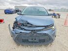2022 Toyota Corolla Le Blue vin: JTDEPMAE7NJ230333