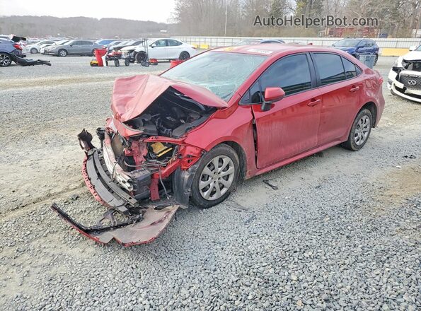 JTDEPMAE8MJ157732 2021 TOYOTA LL Красный Передняя левая четверть